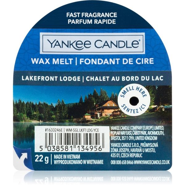 Yankee Candle Yankee Candle Lakefront Lodge vosek za aroma lučko 22 g