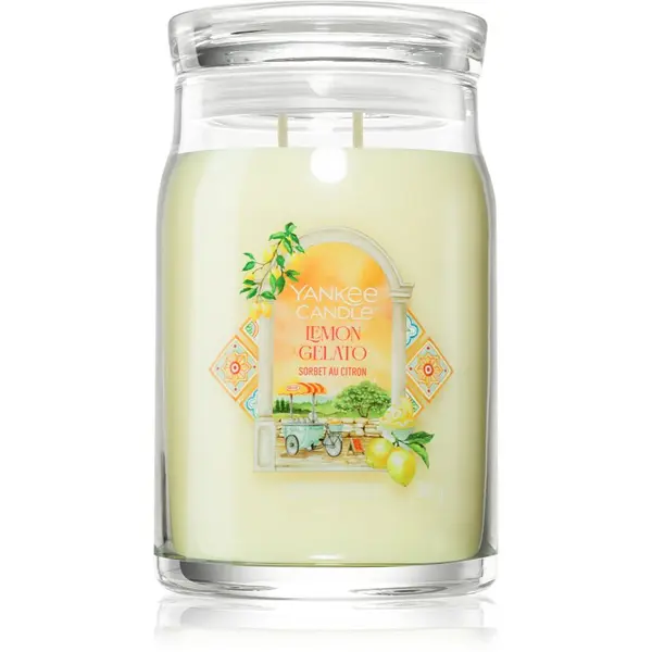 Yankee Candle Yankee Candle Lemon Gelato dišeča sveča 567 g