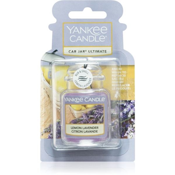 Yankee Candle Yankee Candle Lemon Lavender dišava za avto za obešanje 1 kos