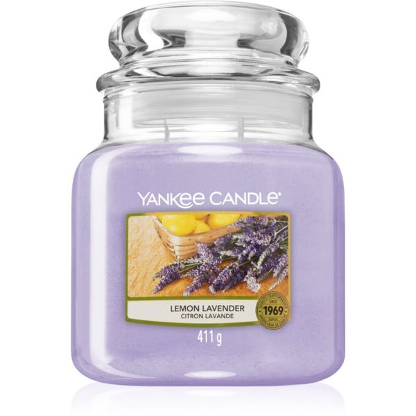 Yankee Candle Yankee Candle Lemon Lavender dišeča sveča 411 g