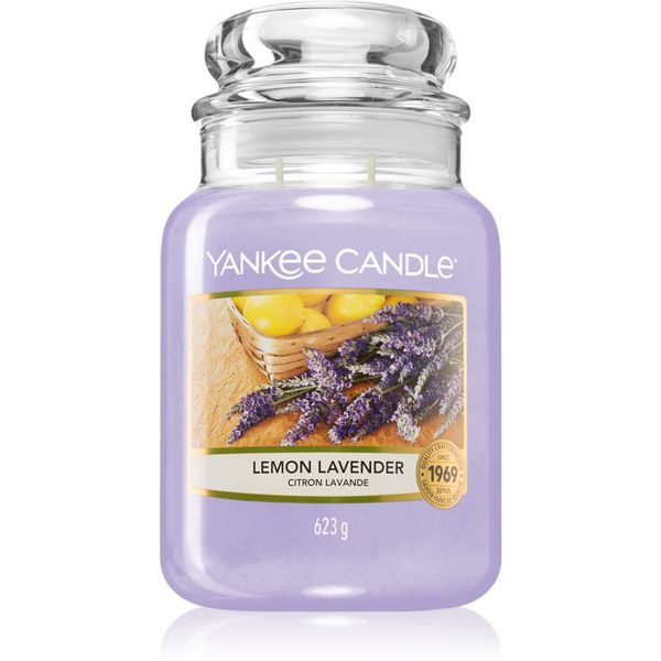 Yankee Candle Yankee Candle Lemon Lavender dišeča sveča 623 g