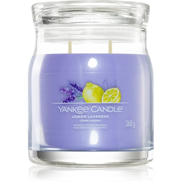 Yankee Candle Yankee Candle Lemon Lavender dišeča sveča Signature 368 g