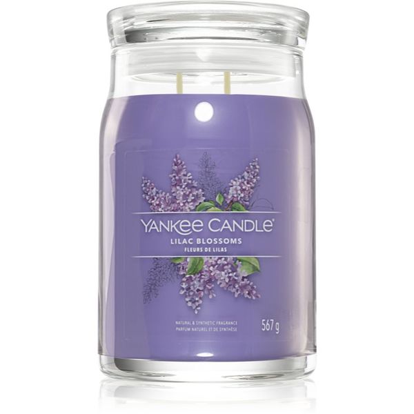 Yankee Candle Yankee Candle Lilac Blossoms dišeča sveča I. Signature 567 g