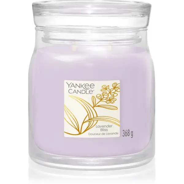 Yankee Candle Yankee Candle Little Luxuries Lavender Bliss dišeča sveča 368 g