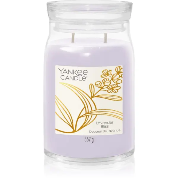 Yankee Candle Yankee Candle Little Luxuries Lavender Bliss dišeča sveča 567 g