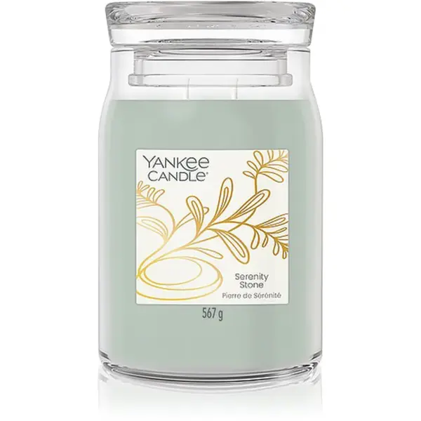 Yankee Candle Yankee Candle Little Luxuries Serenity Stone dišeča sveča 567 g