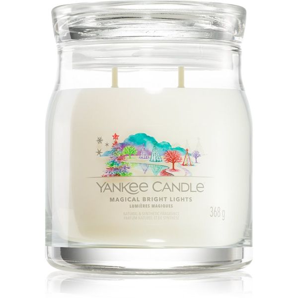 Yankee Candle Yankee Candle Magical Bright Lights dišeča sveča Signature 368 g