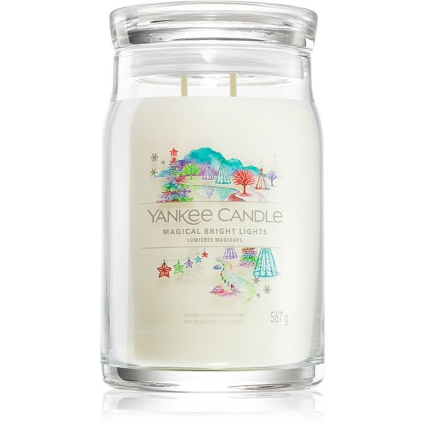 Yankee Candle Yankee Candle Magical Bright Lights dišeča sveča Signature 567 g
