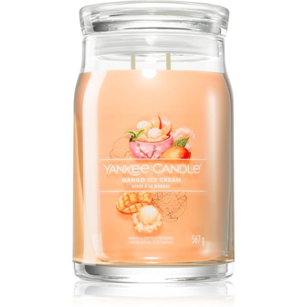 Yankee Candle Yankee Candle Mango Ice Cream dišeča sveča Signature 567 g