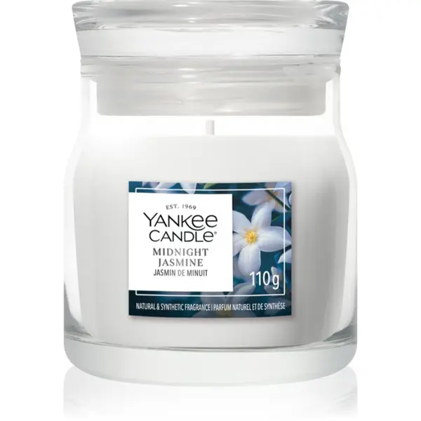 Yankee Candle Yankee Candle Midnight Jasmine dišeča sveča Signature 110 g