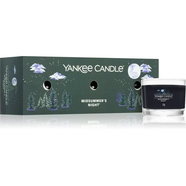 Yankee Candle Yankee Candle Midsummer's Night darilni set 3x37 g