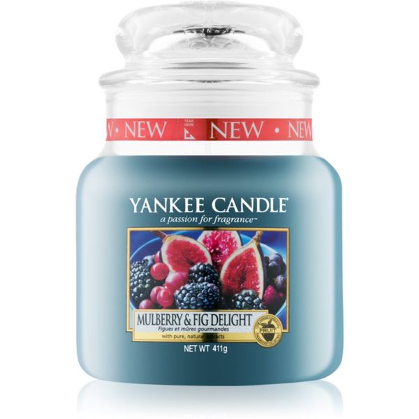 Yankee Candle Yankee Candle Mulberry & Fig dišeča sveča 411 g