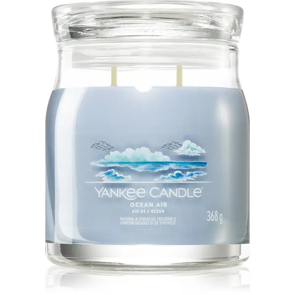Yankee Candle Yankee Candle Ocean Air dišeča sveča Signature 368 g