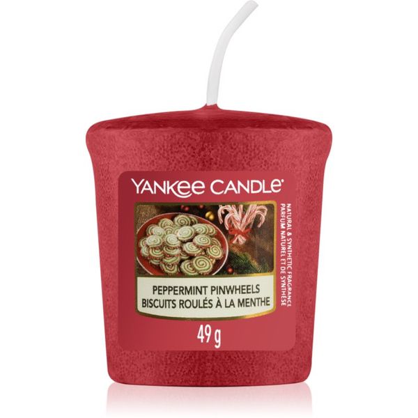 Yankee Candle Yankee Candle Peppermint Pinwheels votivna sveča 49 g