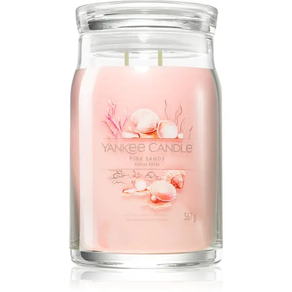 Yankee Candle Yankee Candle Pink Sands dišeča sveča Signature 567 g