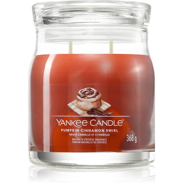 Yankee Candle Yankee Candle Pumpkin Cinnamon Swirl dišeča sveča 368 g