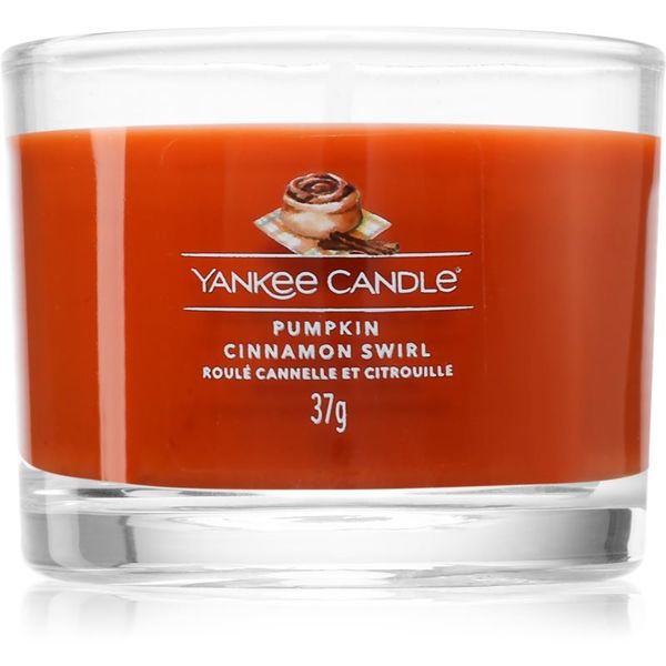 Yankee Candle Yankee Candle Pumpkin Cinnamon Swirl votivna sveča 37 g