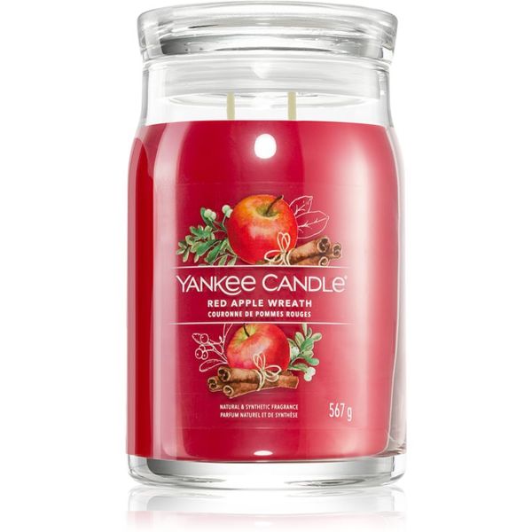 Yankee Candle Yankee Candle Red Apple Wreath dišeča sveča 567 g