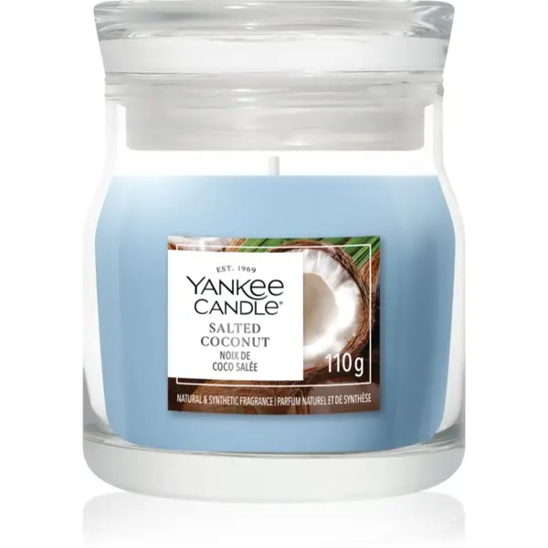 Yankee Candle Yankee Candle Salted Coconut dišeča sveča Signature 110 g