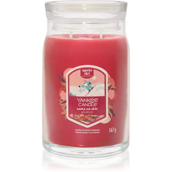 Yankee Candle Yankee Candle Santa On Skis dišeča sveča 567 g