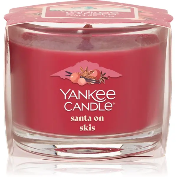 Yankee Candle Yankee Candle Santa On Skis votivna sveča glass 37 g