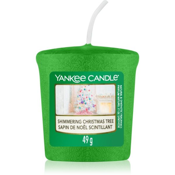 Yankee Candle Yankee Candle Shimmering Christmas Tree votivna sveča 49 g