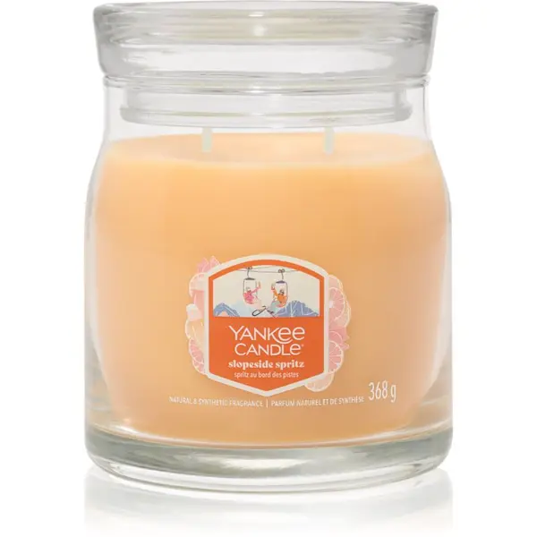 Yankee Candle Yankee Candle Slopeside Spritz dišeča sveča Signature 368 g