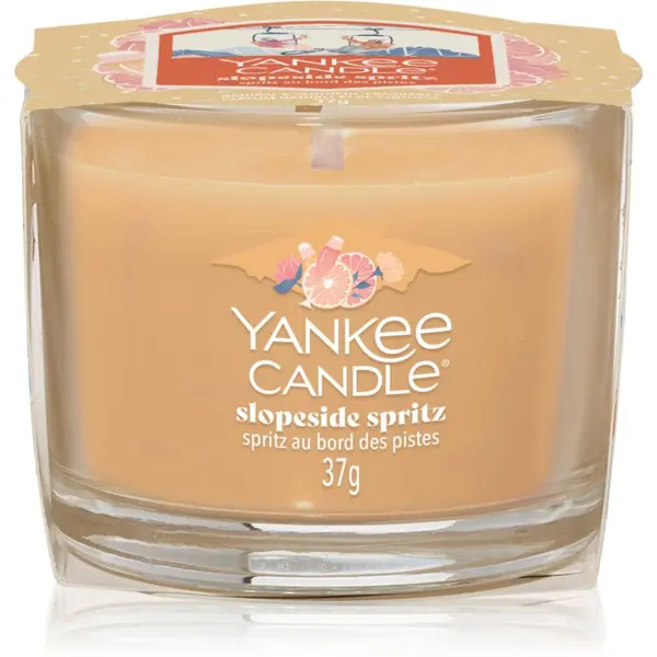 Yankee Candle Yankee Candle Slopeside Spritz votivna sveča glass 37 g