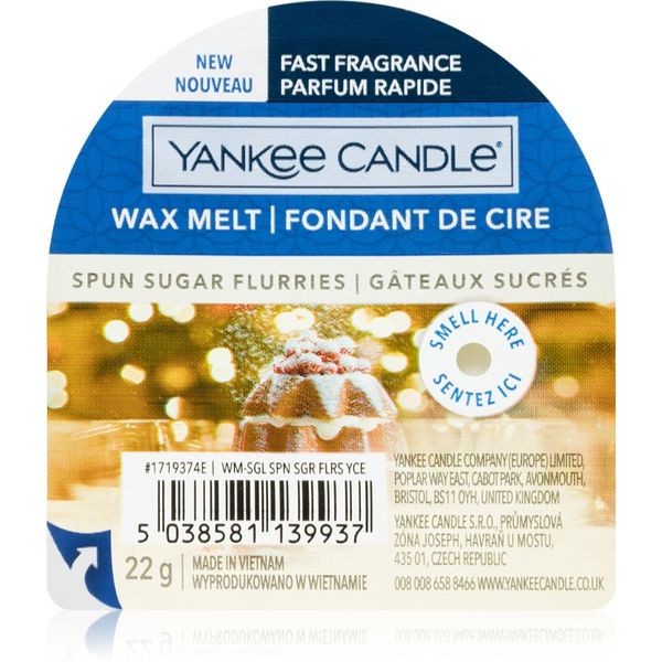 Yankee Candle Yankee Candle Spun Sugar Flurries vosek za aroma lučko 22 g