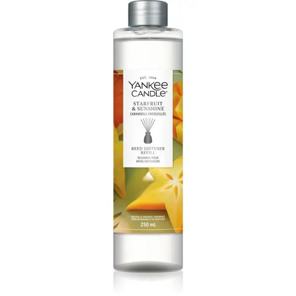 Yankee Candle Yankee Candle Starfruit & Sunshine nadomestno polnilo za aroma difuzor 250 ml