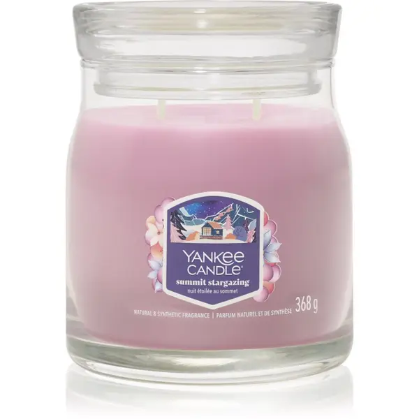 Yankee Candle Yankee Candle Summit Stargazing dišeča sveča Signature 368 g