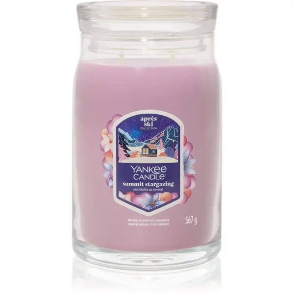 Yankee Candle Yankee Candle Summit Stargazing dišeča sveča Signature 567 g