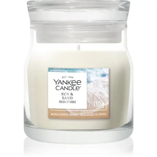Yankee Candle Yankee Candle Sun & Sand dišeča sveča Signature 110 g