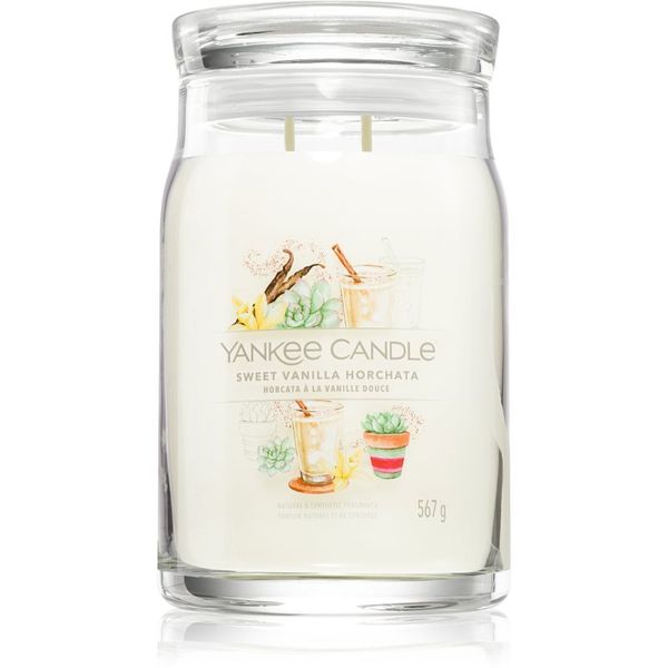 Yankee Candle Yankee Candle Sweet Vanilla Horchata dišeča sveča 567 g