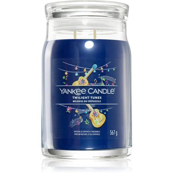 Yankee Candle Yankee Candle Twilight Tunes dišeča sveča Signature 567 g