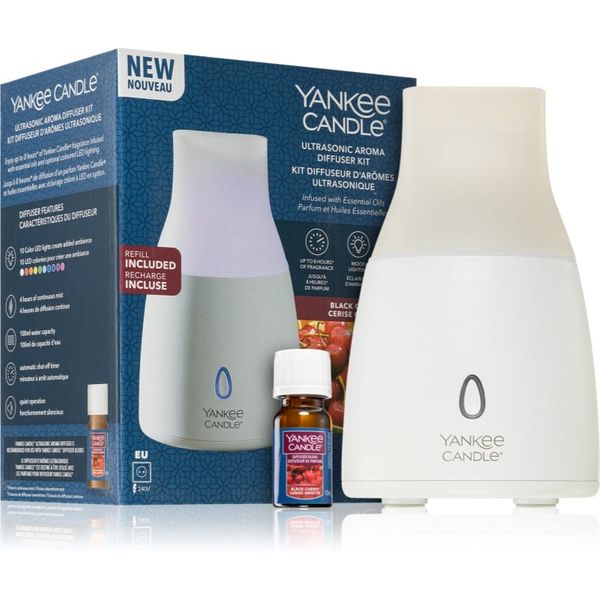 Yankee Candle Yankee Candle Ultrasonic Electric Diffuser Kit Black Cherry Ultrazvočni aroma difuzor