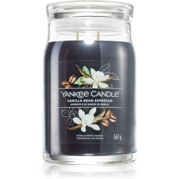 Yankee Candle Yankee Candle Vanilla Bean Espresso dišeča sveča Signature 567 g