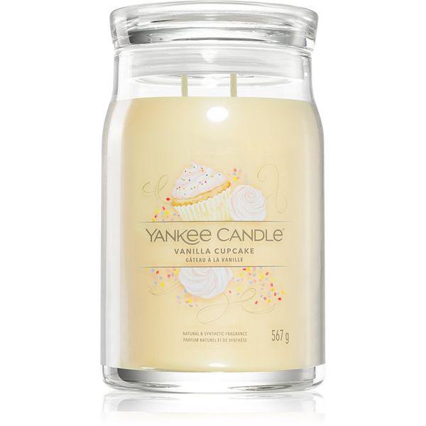 Yankee Candle Yankee Candle Vanilla Cupcake dišeča sveča Signature 567 g