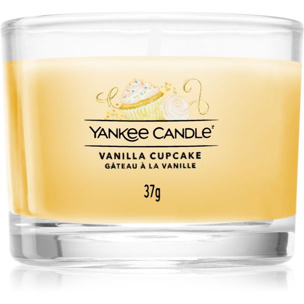 Yankee Candle Yankee Candle Vanilla Cupcake votivna sveča glass 37 g