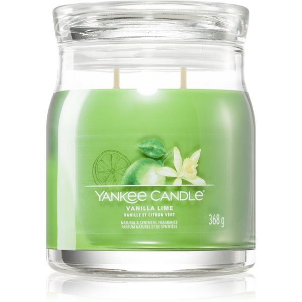 Yankee Candle Yankee Candle Vanilla Lime dišeča sveča Signature 368 g