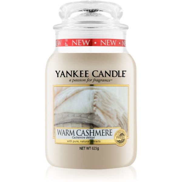 Yankee Candle Yankee Candle Warm Cashmere dišeča sveča  Classic velika 623 g