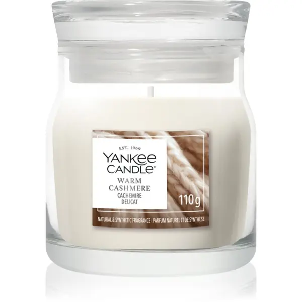 Yankee Candle Yankee Candle Warm Cashmere dišeča sveča Signature 110 g
