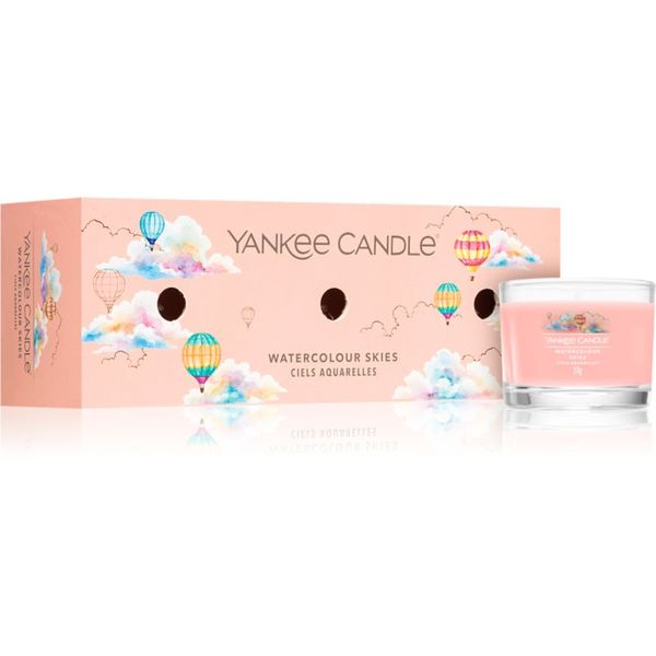 Yankee Candle Yankee Candle Watercolour Skies darilni set 3x37 g
