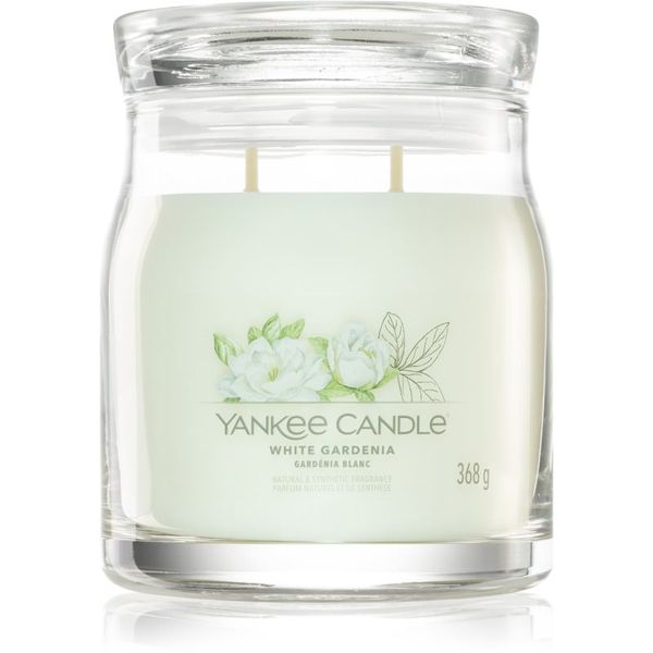 Yankee Candle Yankee Candle White Gardenia dišeča sveča Signature 368 g