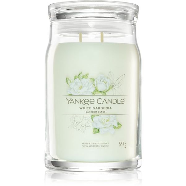 Yankee Candle Yankee Candle White Gardenia dišeča sveča Signature 567 g