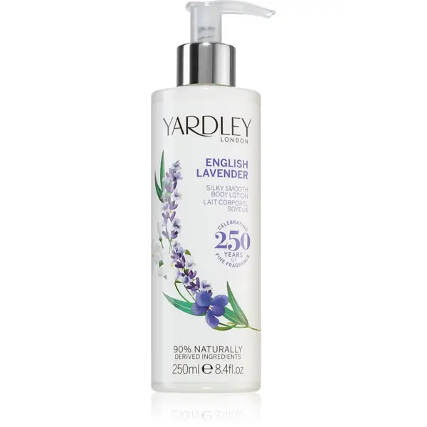 Yardley Yardley English Lavender mehčalno mleko za telo 250 ml