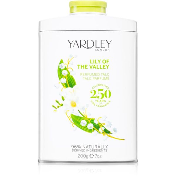 Yardley Yardley Lily Of The Valley odišavljen puder 200 g