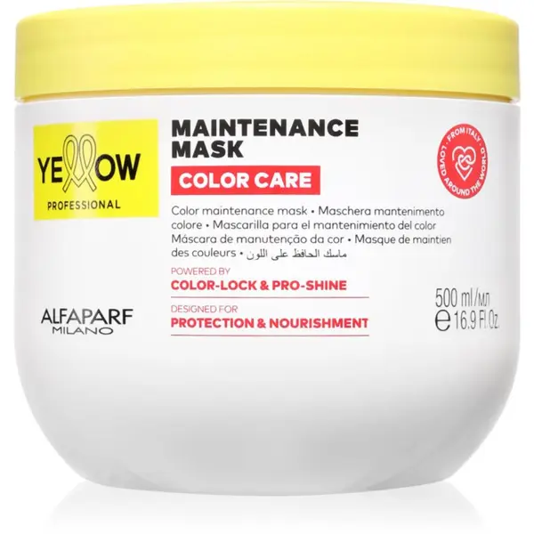 Yellow Professional Yellow Professional Color Care Maintenance Mask maska za barvane lase 500 ml
