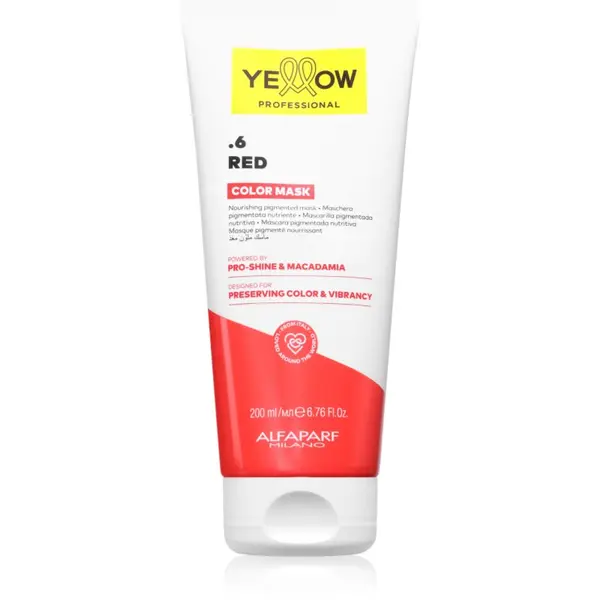 Yellow Professional Yellow Professional Color Mask barvna maska odtenek .6 Red 200 ml