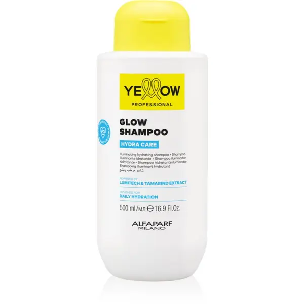 Yellow Professional Yellow Professional Hydra Care Glow Shampoo vlažilni šampon za vse tipe las 500 ml